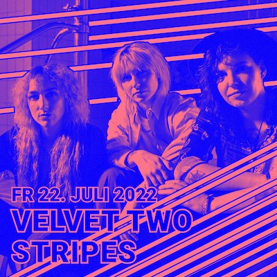 Velvet Two Stripes