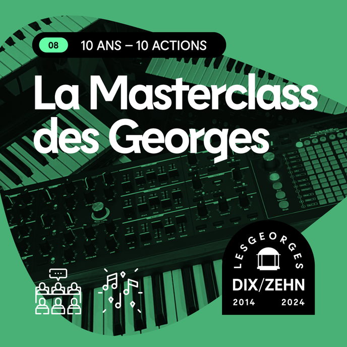 Une masterclass originale proposée par Flavien Berger !