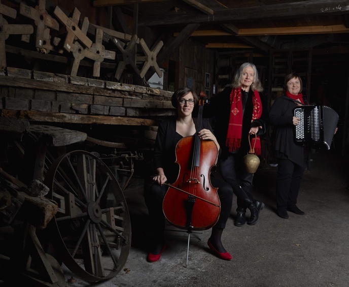 Trio RODAS mit Corin Curschellas, Patricia Draeger & Barbara Gisler