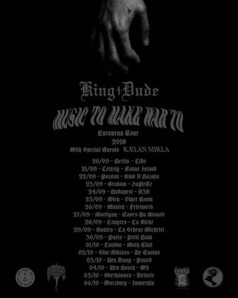 King Dude – Kælan Mikla - The Dark Red Seed