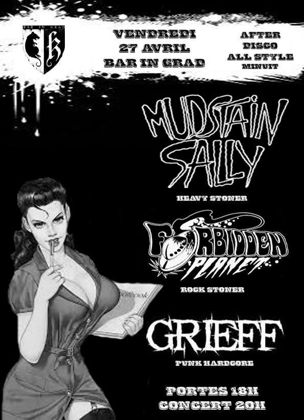 Mudstain Sally – Forbidden Planet – Grieff