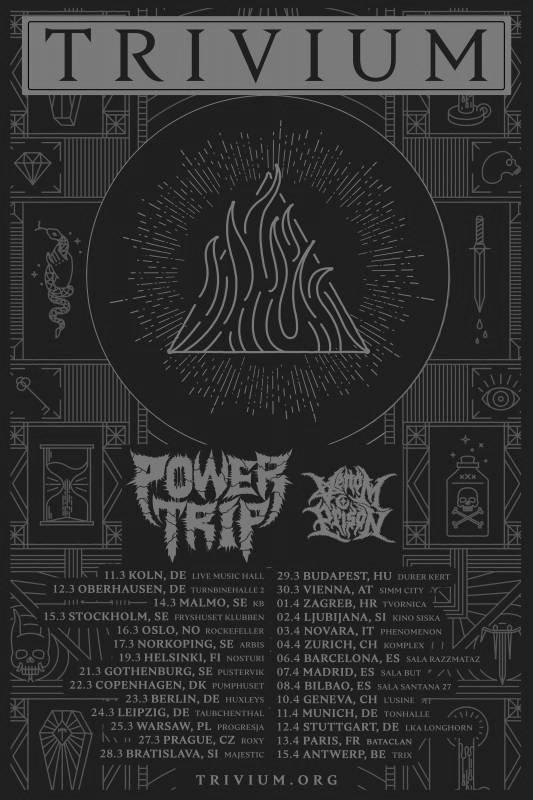 TRIVIUM + Power Trip +Venom Prison // Metal, Thrash, Death Metal