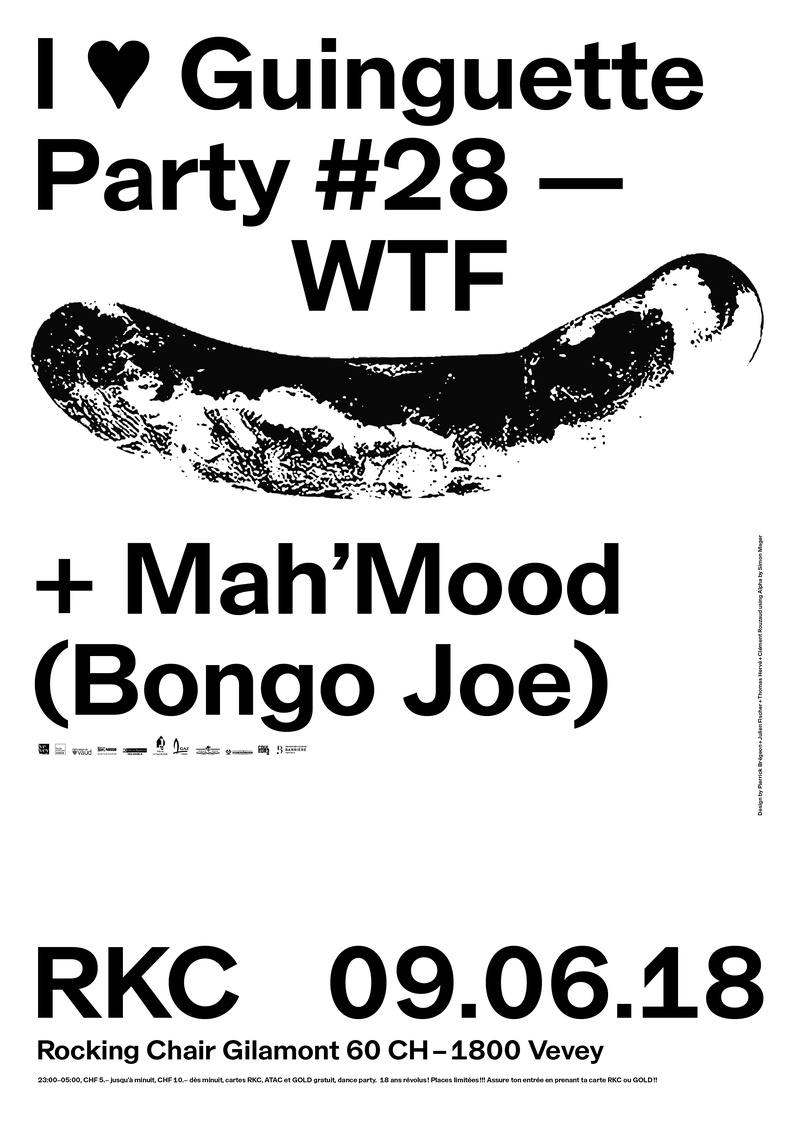 I ♥ Guinguette Party #28 – WTF + Mah’Mood (Bongo Joe)