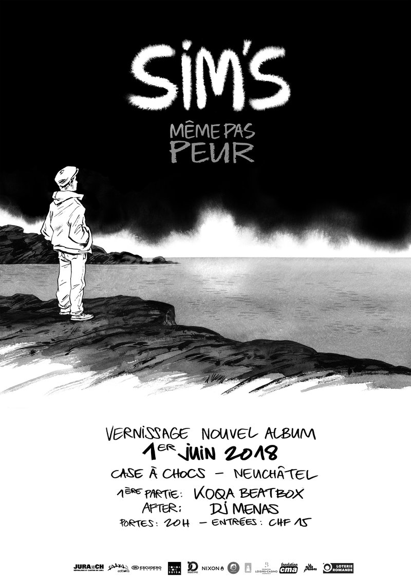 Sim's - Vernissage du nouvel album