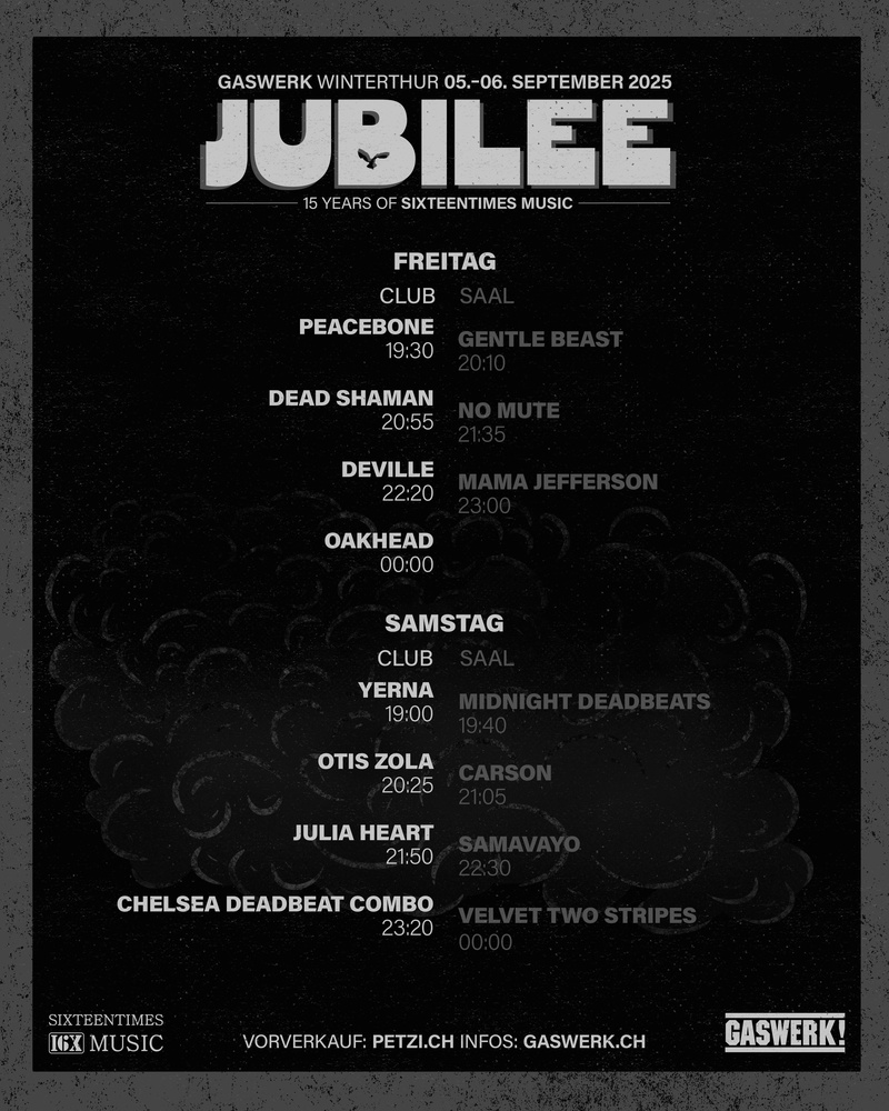 Jubilee - 15 years of Sixteentimes Music