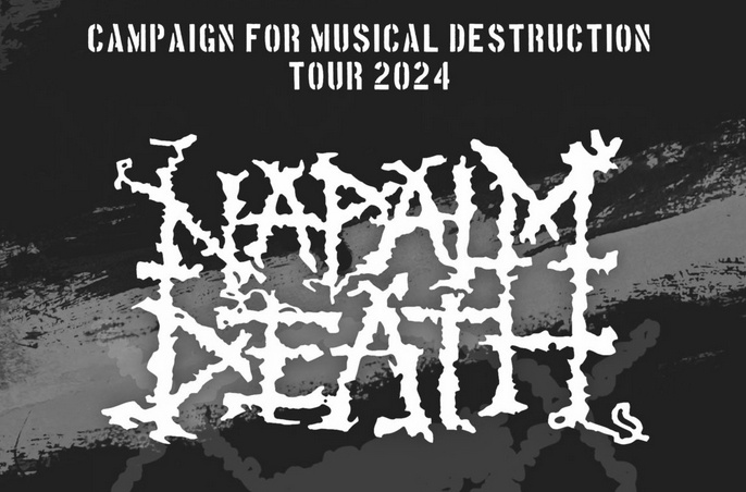 NAPALM DEATH + MASTER + Primitive Man + Wormrot / Death metal, Doom metal, Grindcore