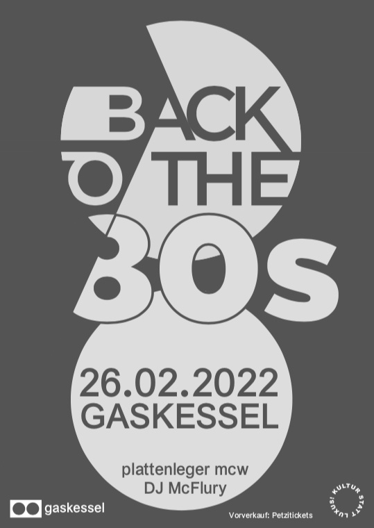 Back to the 80s I Gaskessel Bern