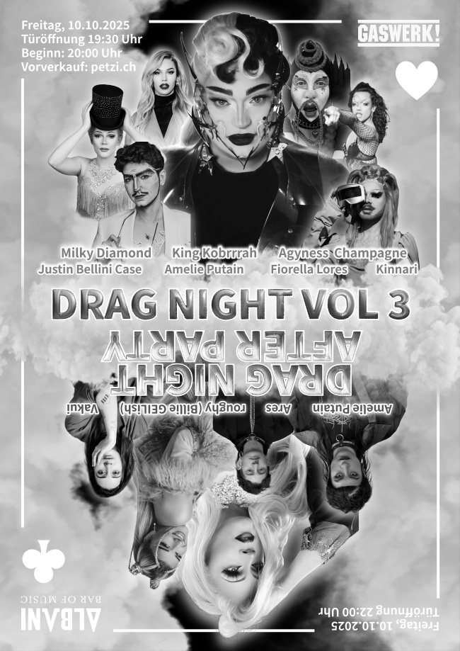 Drag Night Vol. III + After Show Party im Albani