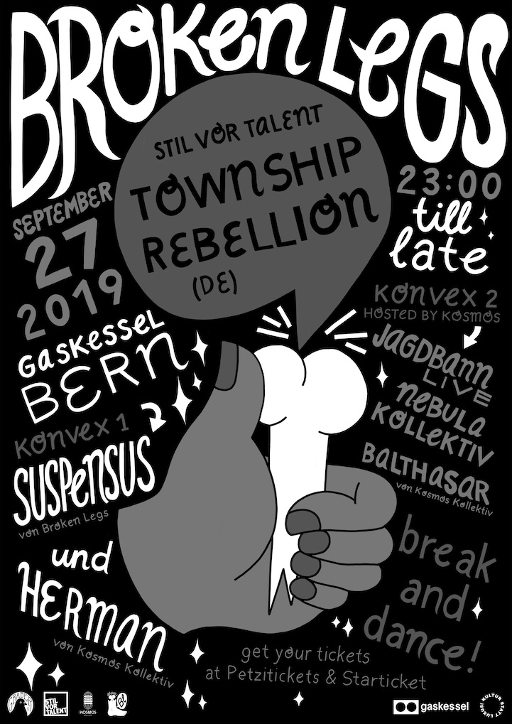 Broken Legs w/ Town Ship Rebellion (DE)