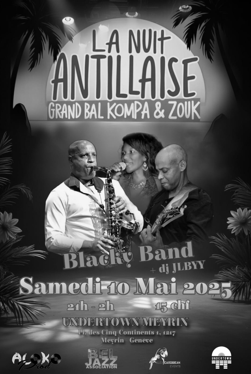 La nuit antillaise, grand bal KOMPA/ZOUK