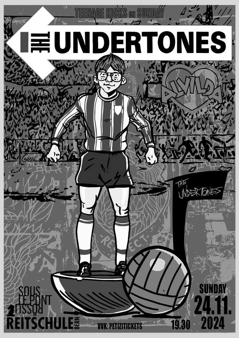The Undertones support; Alvilda