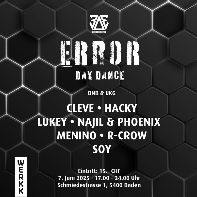 Error 303 Dayedition - Presented by 303 Creatives