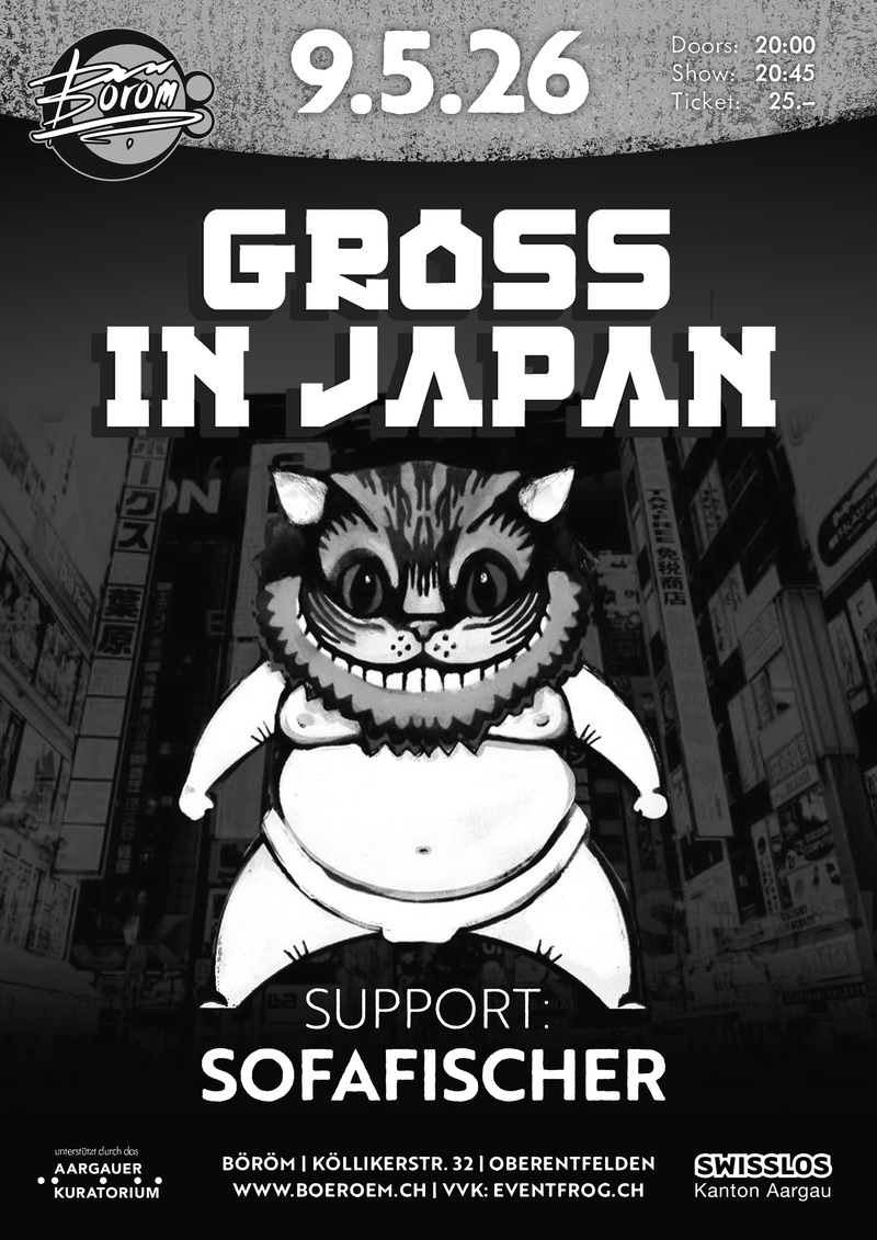 Gross in Japan (CH) | Support: Sofafischer (CH)