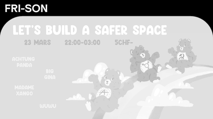 LET'S BUILD A SAFER SPACE