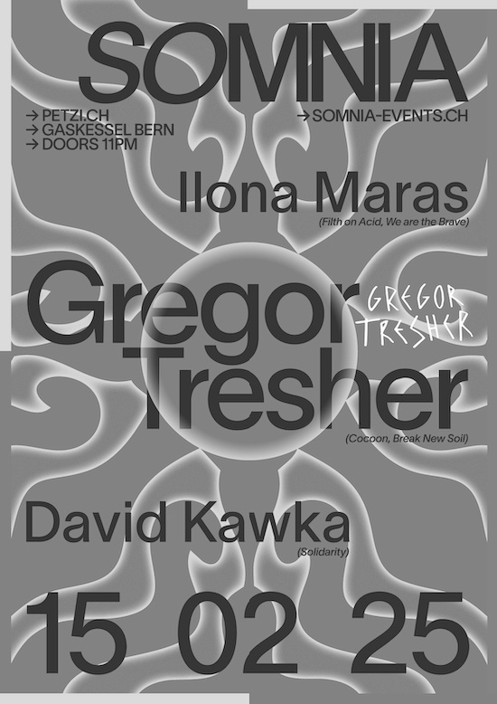 Somnia w/ Gregor Tresher (DE) Ilona Maras, David Kawka