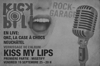 KICK BILL: VERNISSAGE DE L’ALBUM « KISS MY LIPS »