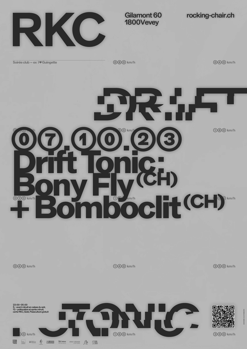 DRIFT TONIC - Bony Fly (CH) + Bomboclit (CH)