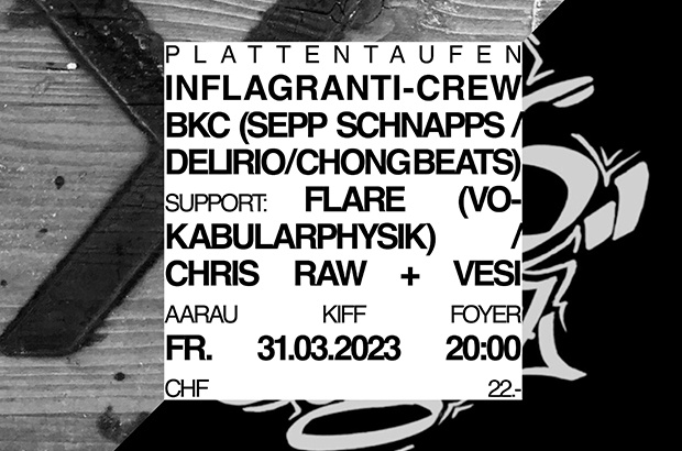 Inflagranti Crew Plattentaufe