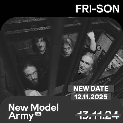 NEW DATE : NEW MODEL ARMY (UK)