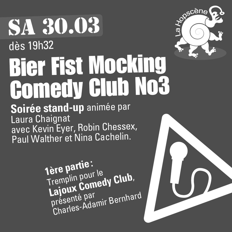 Bier Fist Mocking Comedy Club