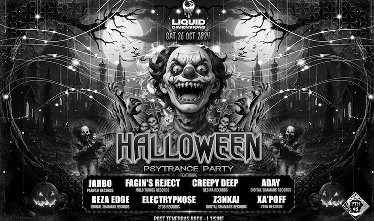 Halloween Psytrance Party by Liquid Dimensions
