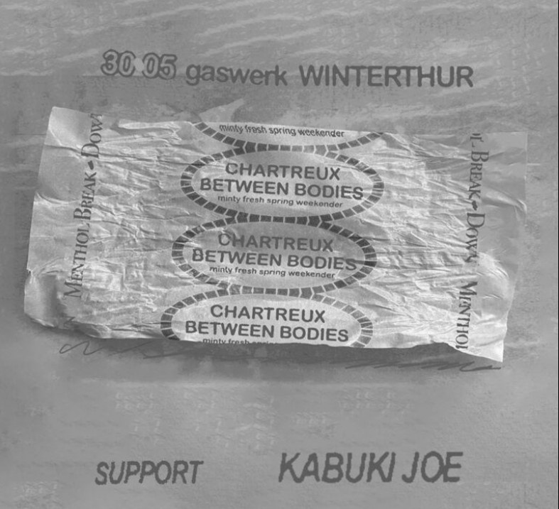 Chartreux (DE) // Between Bodies (CA/DE) // Kabuki Joe (CH)