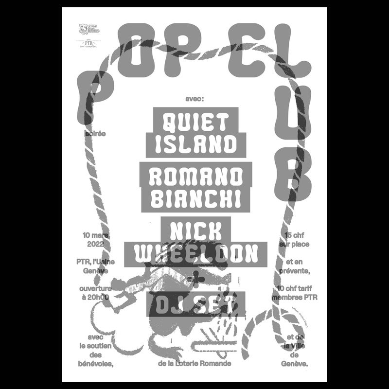 QUIET ISLAND (GE) +  NICK WHEELDON (FR / UK) + ROMANO BIANCHI (GE) + Dj Set