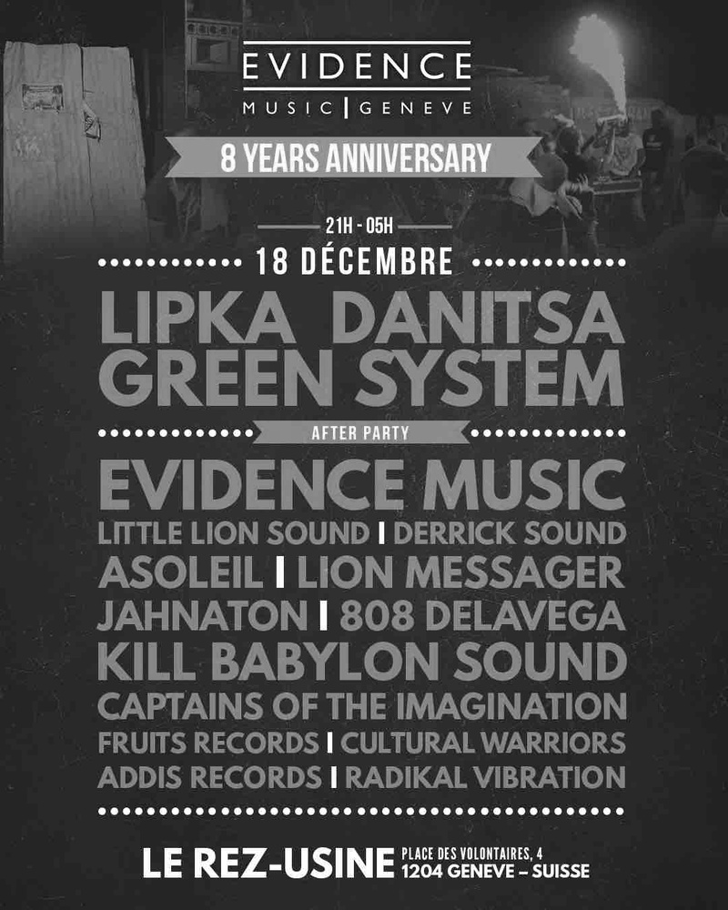 8 ANS EVIDENCE MUSIC