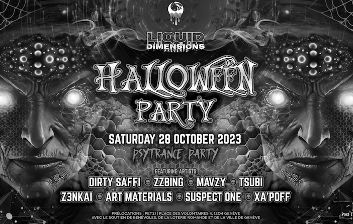 LIQUID DIMENSIONS – HALLOWEEN PSYTRANCE PARTY