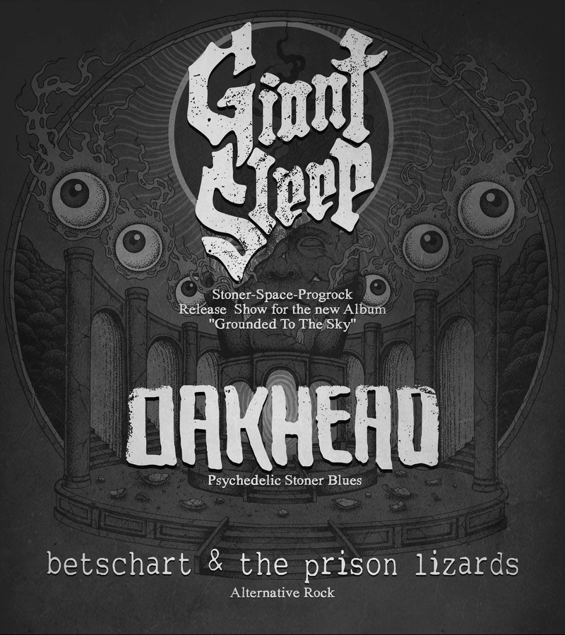 LP Release Show – Giant Sleep // Support: Oakhead / Betschart