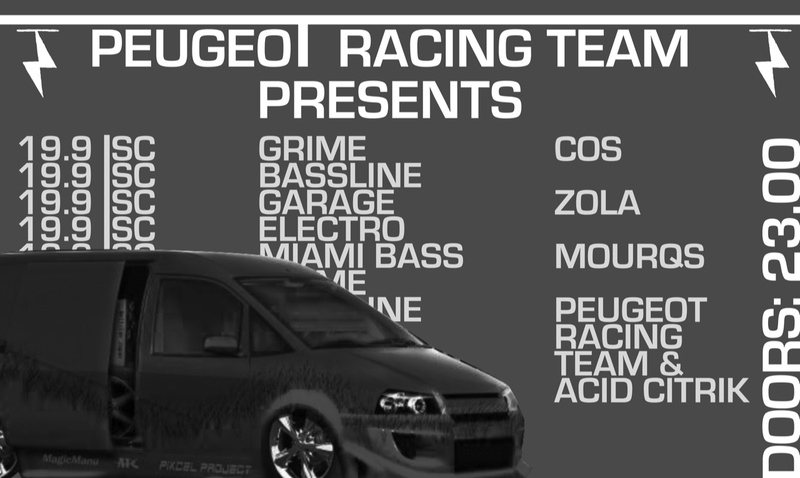 PEUGEOT RACING TEAM - COS, ZOLA, MOURQS, PEUGEOT RACING TEAM & ACID CITRIK