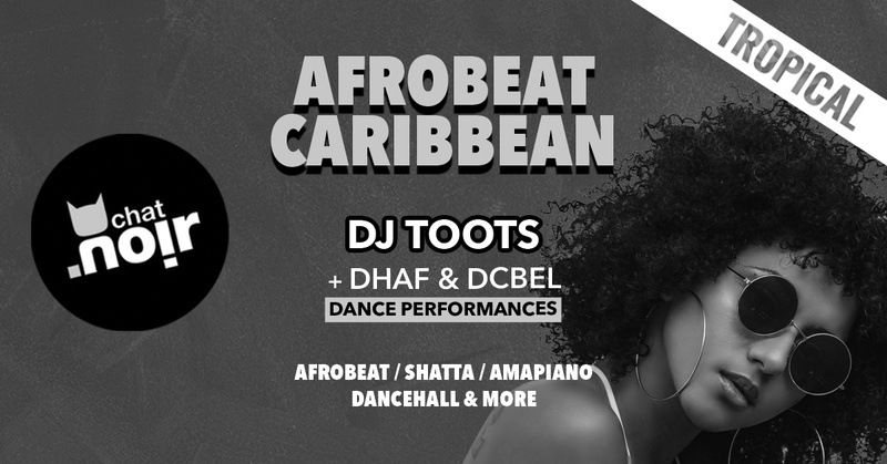 AFROBEAT CARIBBEAN – DJ TOOTS + DHAF & DCBEL
