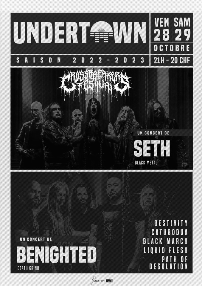 CROSSBREAKERS FESTIVAL - Benighted, Seth & more