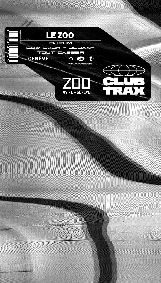 Club Trax x Le Zoo présentent : Djrum, Judaah & Low Jack