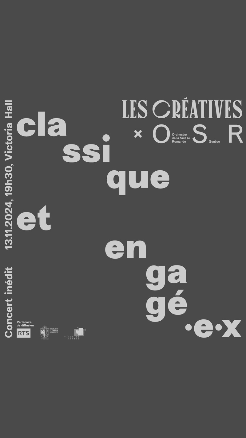 LES CRÉATIVES X OSR : CLASSIQUE & ENGAGÉ·E·X