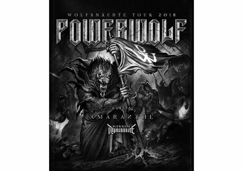 POWERWOLF (DE) + AMARANTHE (SE) + KISSIN’ DYNAMITE (DE)