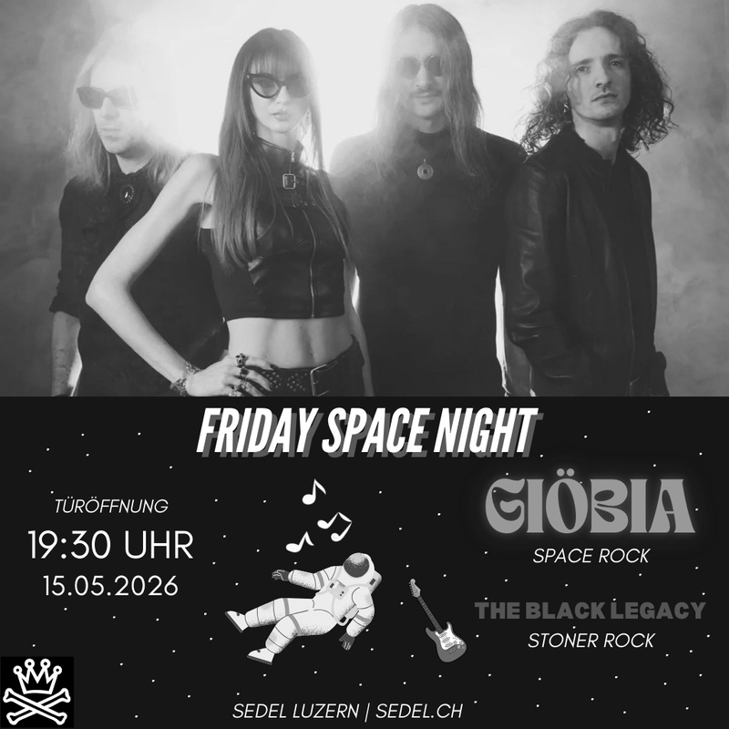 Space Stoner Night : Giöbia & The Black Legacy