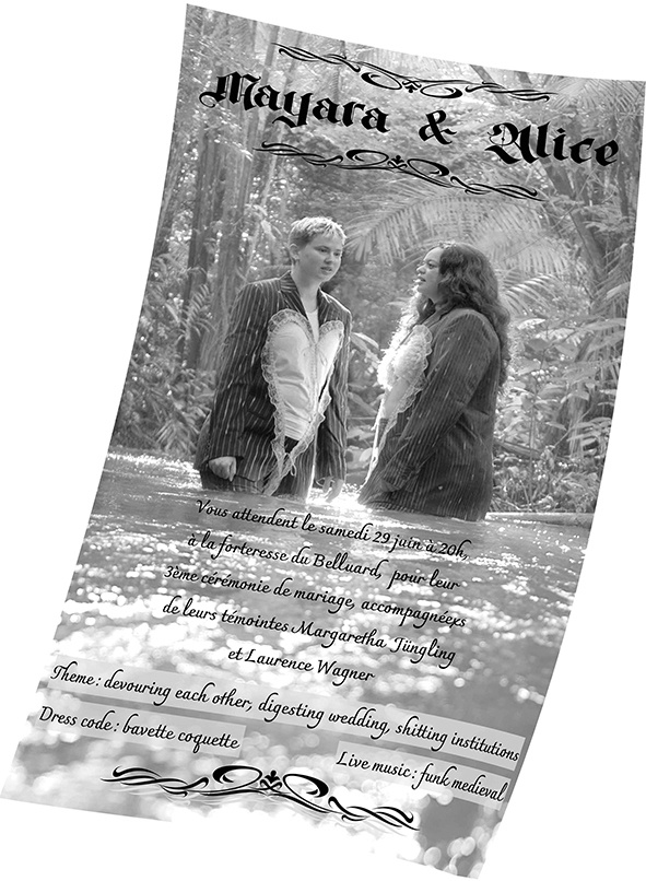 ALICE OECHSLIN & MAYARA YAMADA : Ceremony n. 3: The Wedding Cake