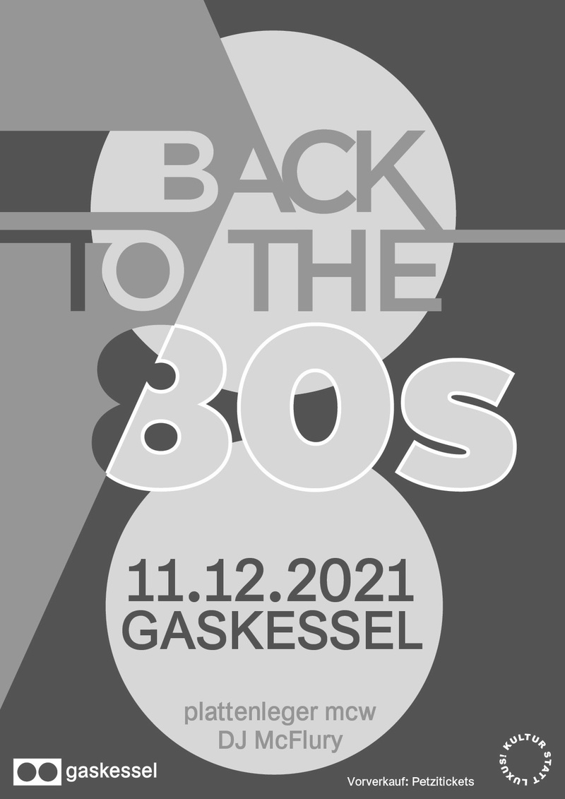 Back to the 80s I Gaskessel Bern
