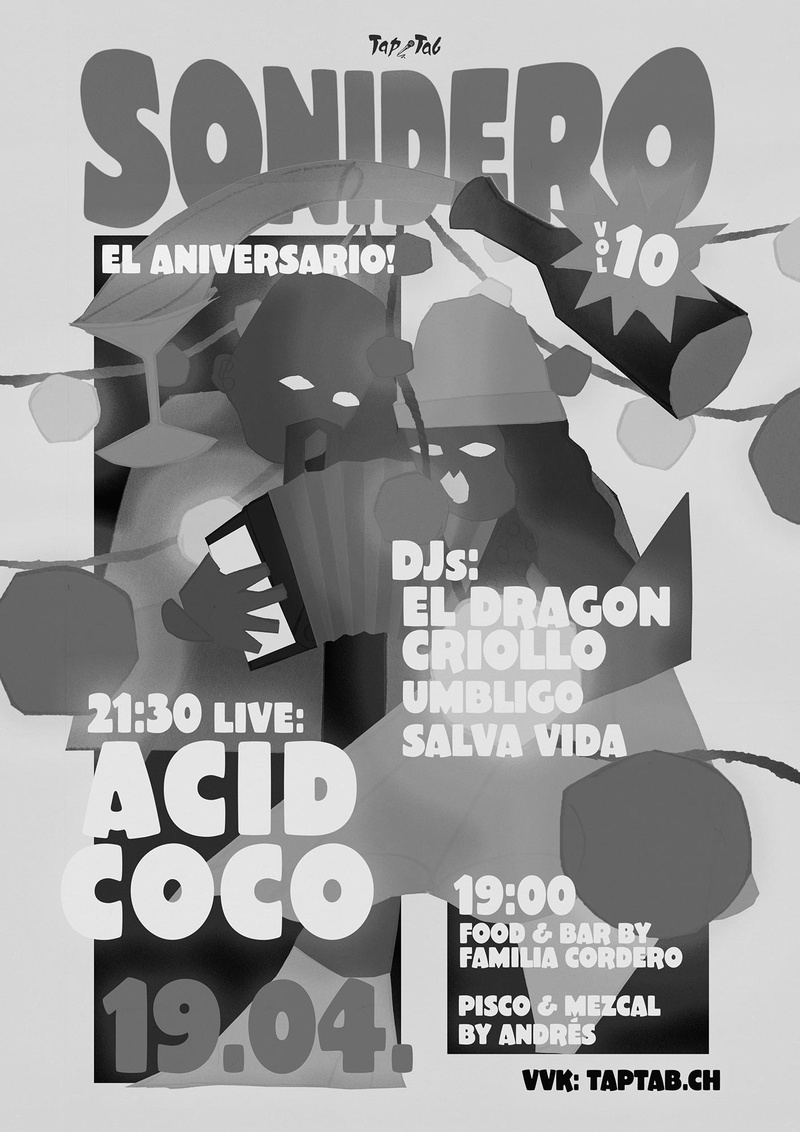 TapTab SONIDERO VOL. 10 mit ACID COCO [COL]