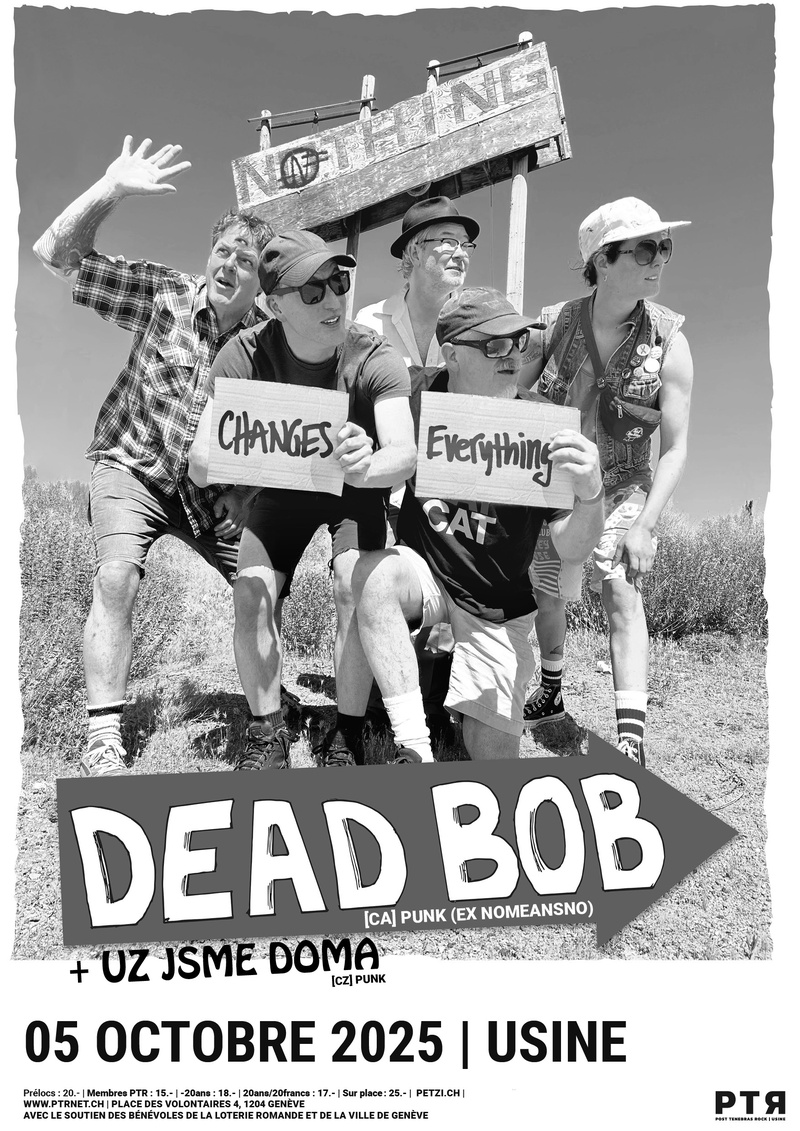 DEAD BOB (ex-NoMeansNo) [CA] + UZ JSME DOMA [CZ]
