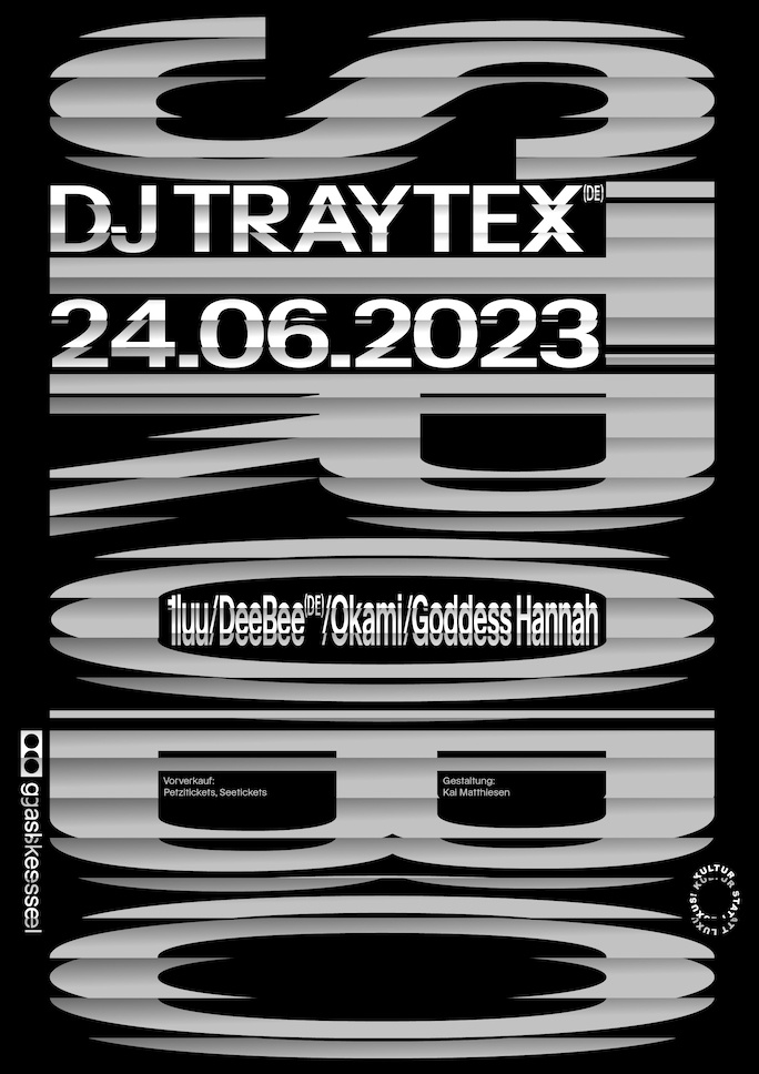 STROBO w/ DJ Traytex (DE), Deebee (DE), 1luu Okami & Goddess Hannha
