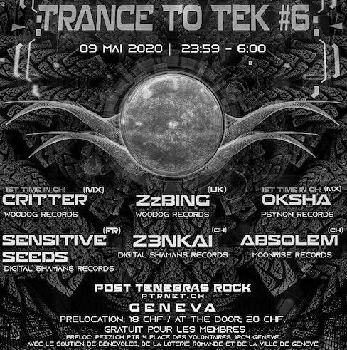 Trance To Tek #6 Critter, ZzBing, Oksha