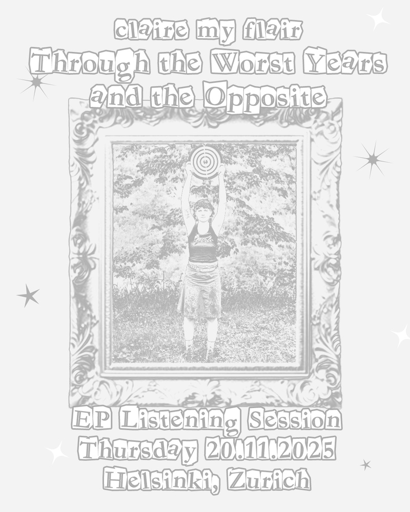 Listening Session: claire my flair