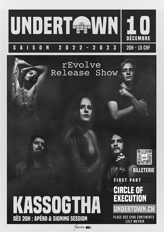 KASSOGTHA – "rEvolve" Release show