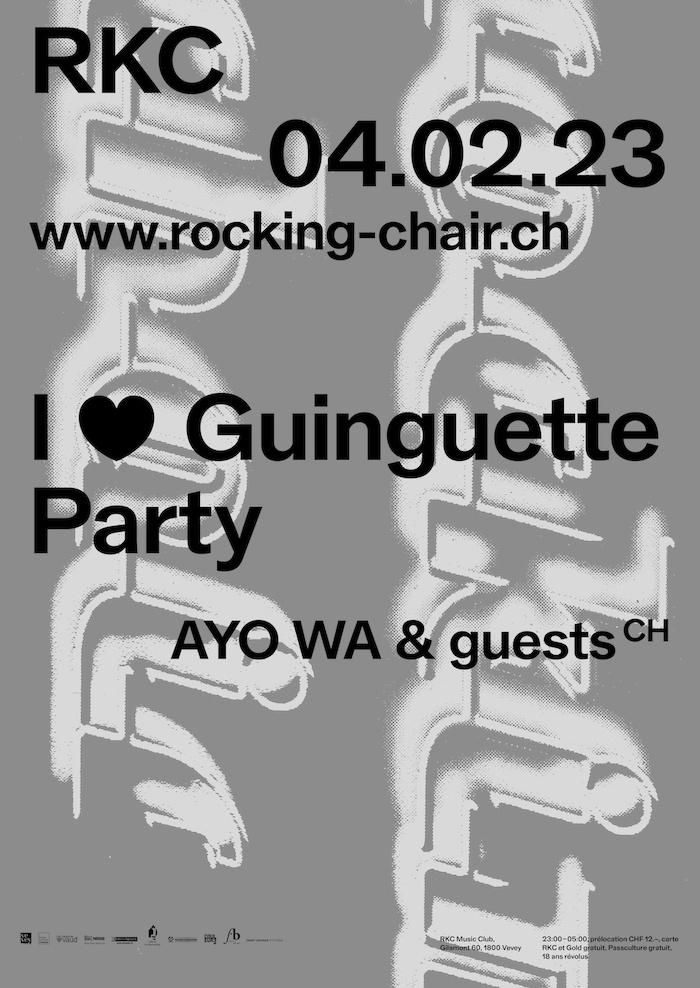 I <3 Guinguette Party - AYO WA & guests