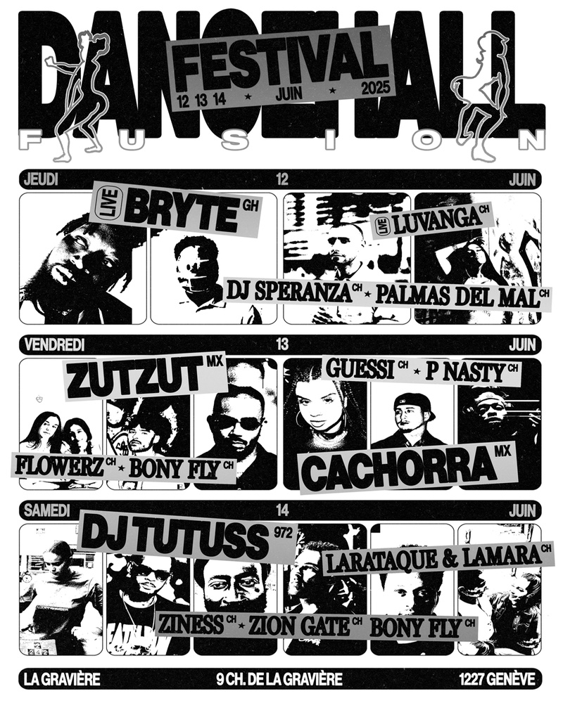 DANCEHALL FUSION FESTIVAL x LIVE! : BRYTE [GH] + LUVANGA [CH]