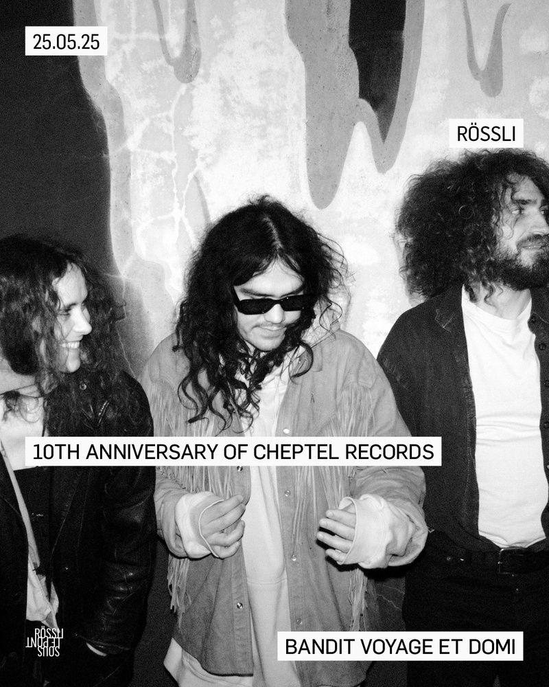 10th anniversary of Cheptel Records - BANDIT VOYAGE et Domi, Milla Pluton