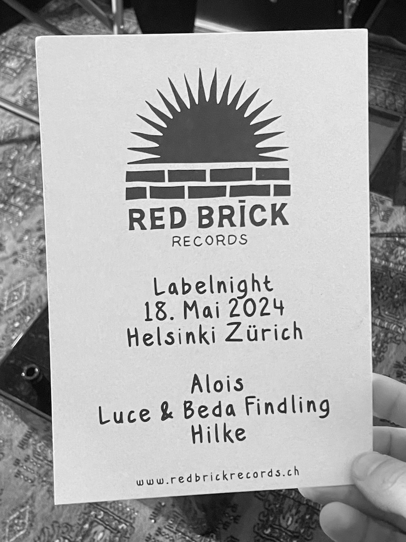 Red Brick Records Labelnacht