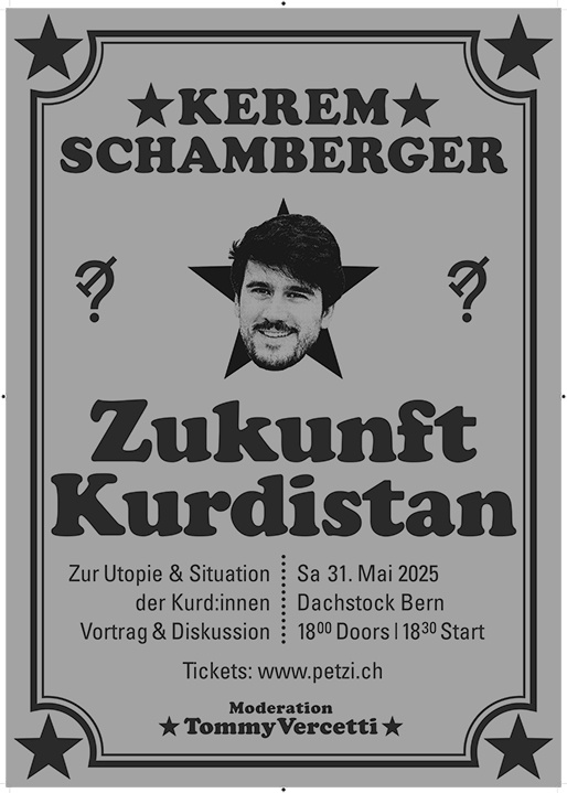 Kerem Schamberger: Zukunft Kurdistan | moderiert von Tommy Vercetti